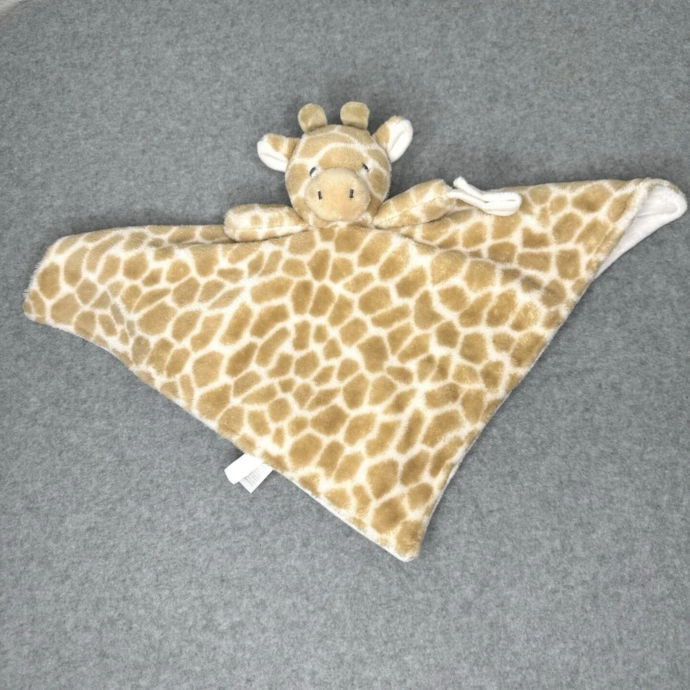 Carter's Giraffe Security‎ Blanket Plush Lovey Pacifier Holder Stuffed Animal