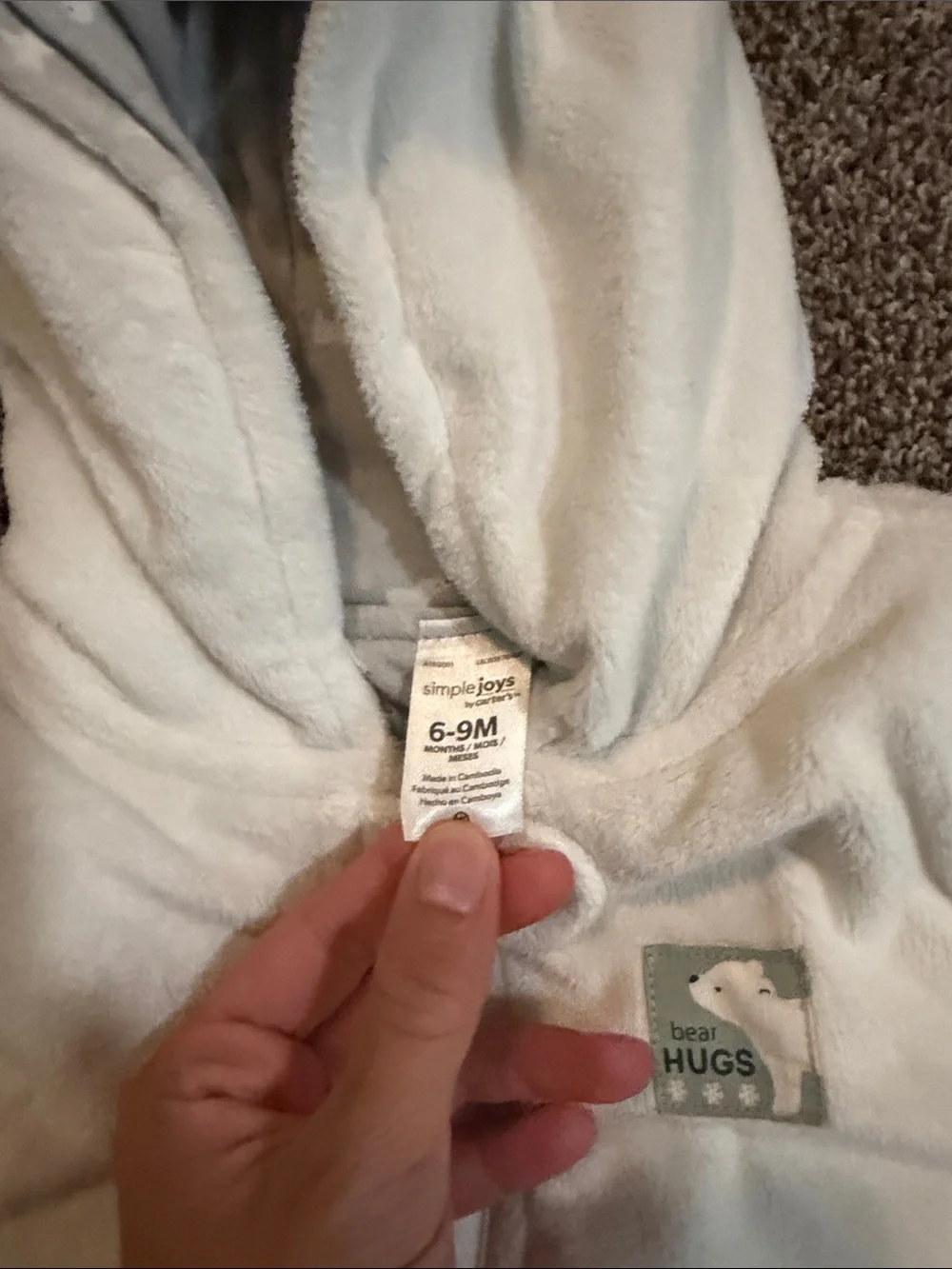 Carters white winter