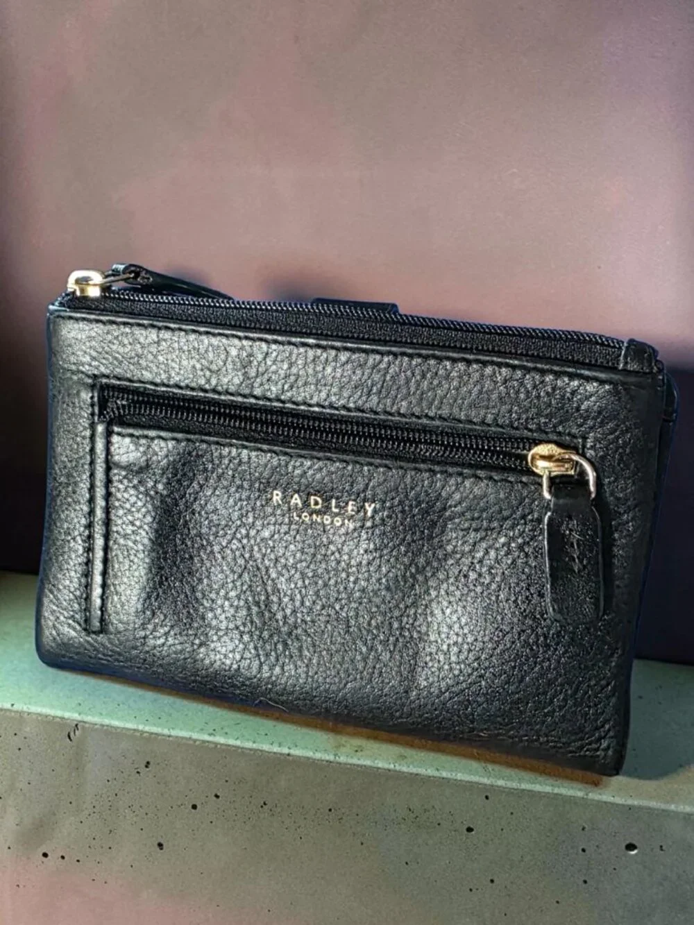 RADLEY LONDON LARKSWOOD Medium Black Bifold Wallet