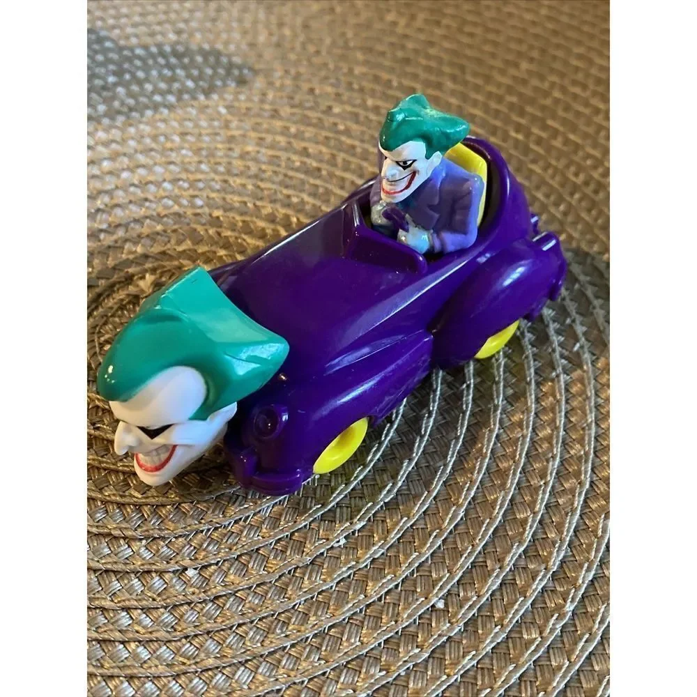 1993 McDonalds Purple Joker Car Vintage Batman Dc Comics