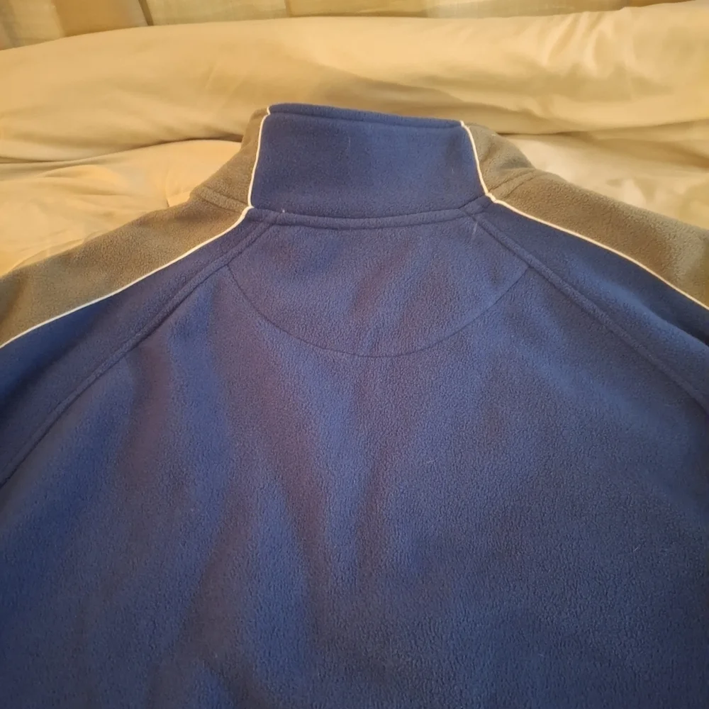 Reebok NFL Team Apparel Colts Blue and Gray Men's Jacket