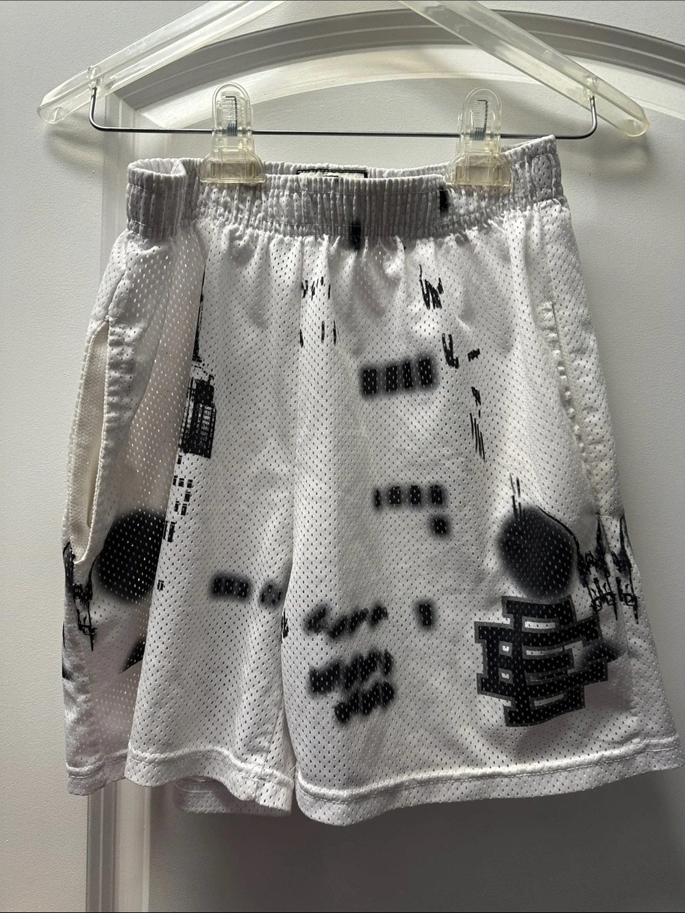 Eric Emanuel EE Basic Shorts White Skyline