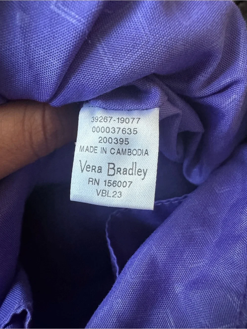 Vera Bradley pre loved