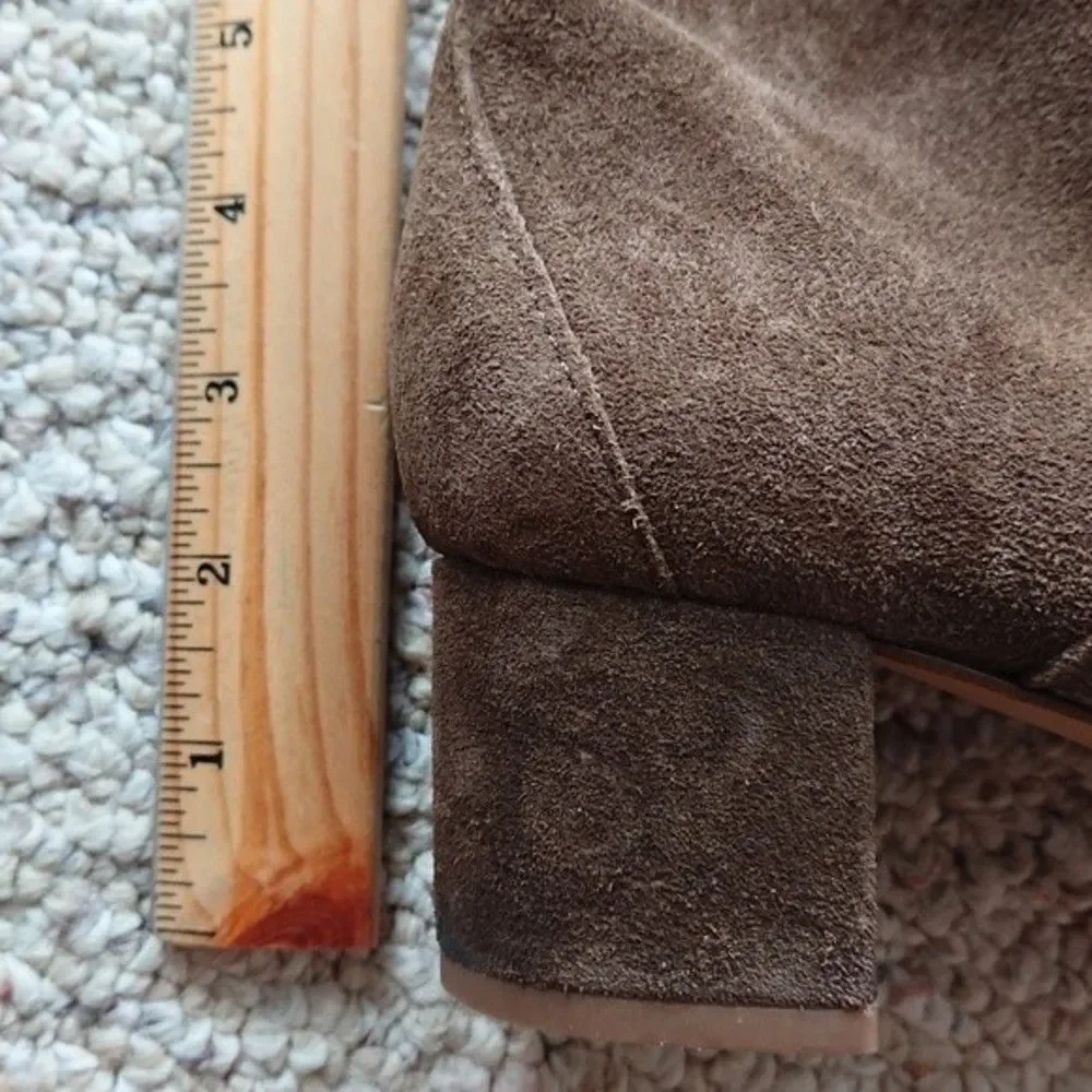 Madewell the Emilia lace up boot brown size 7