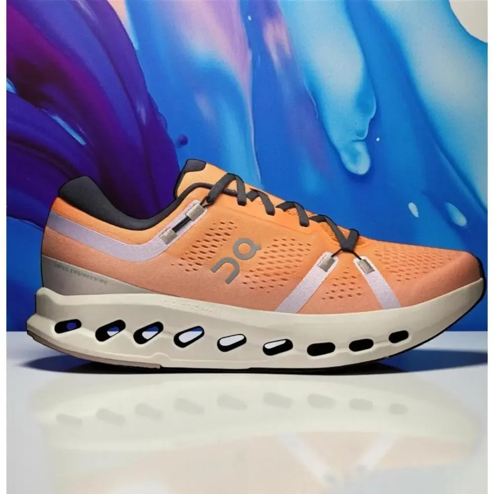 On Cloudsurfer 2 3MF10123126 Sneaker Mens 8 Tangerine Ivory Running Shoes 11.5