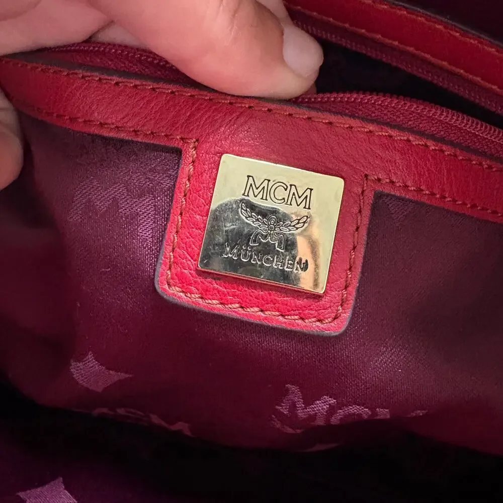 MCM authentic red
