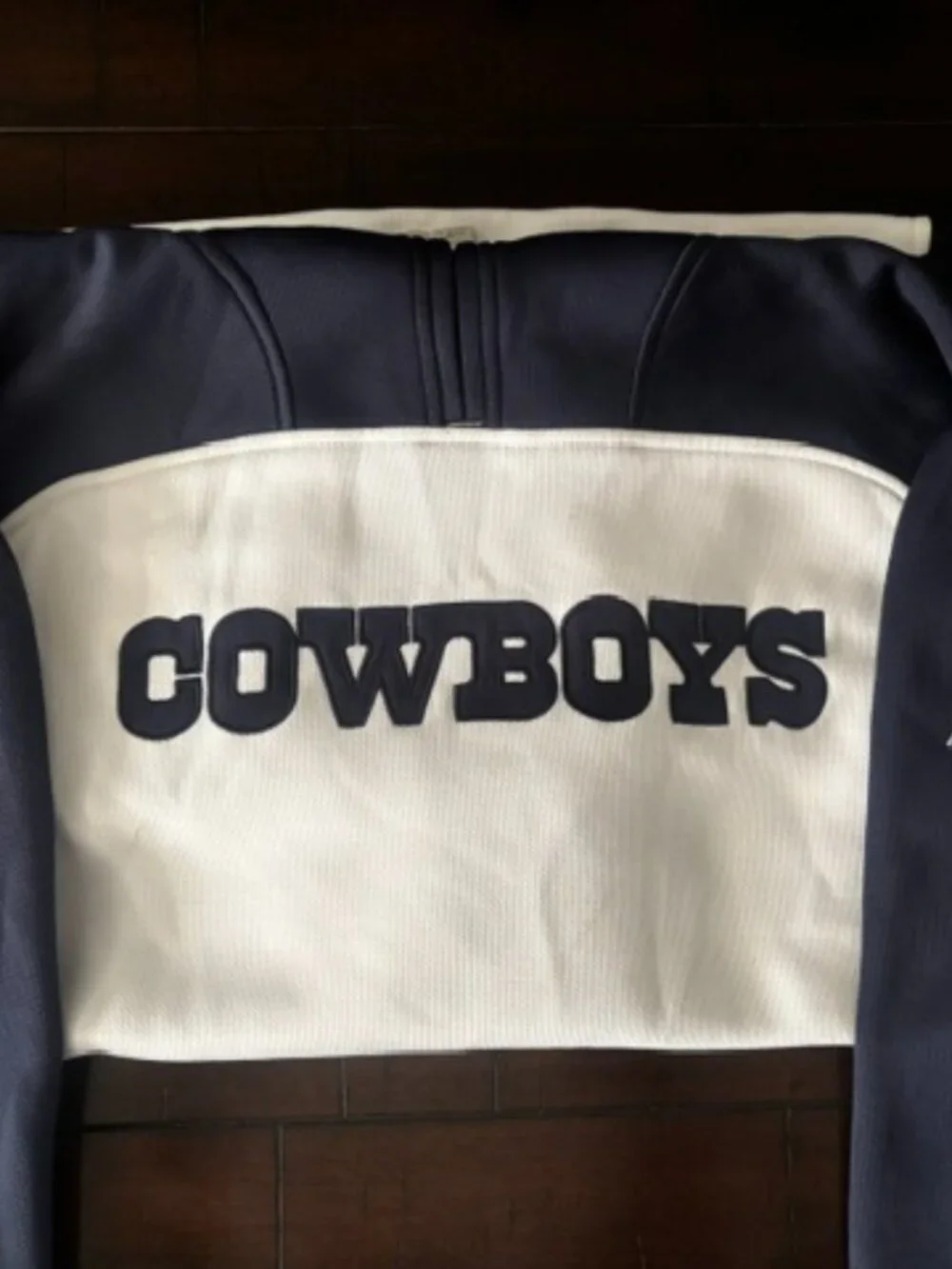 Dallas Cowboys Dri-FIT NFL Pullover Hoodie (Size:  XL)