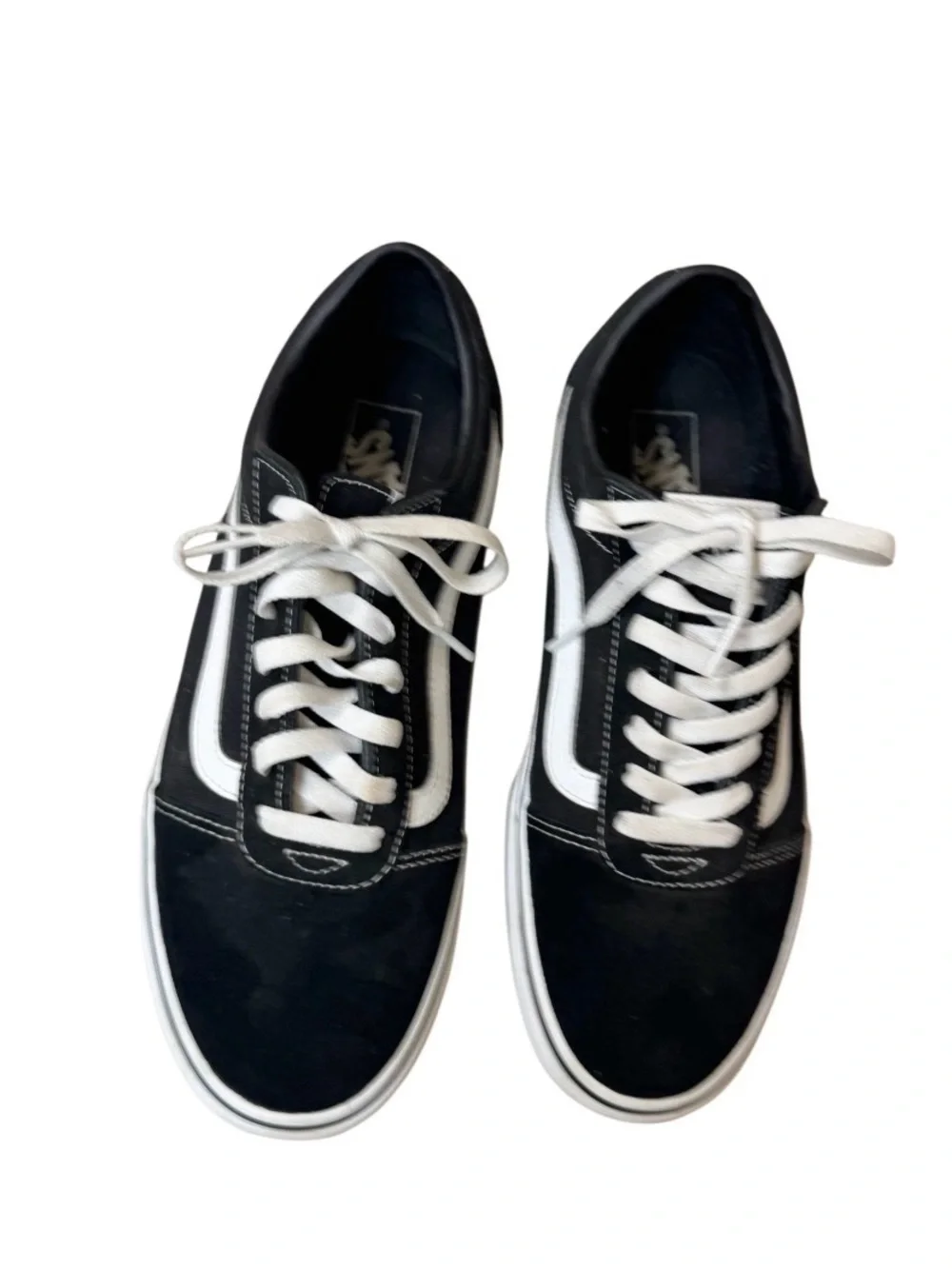 VANS OFF THE WALL Old School black sneakers men’s TENNIS SHOES size 10