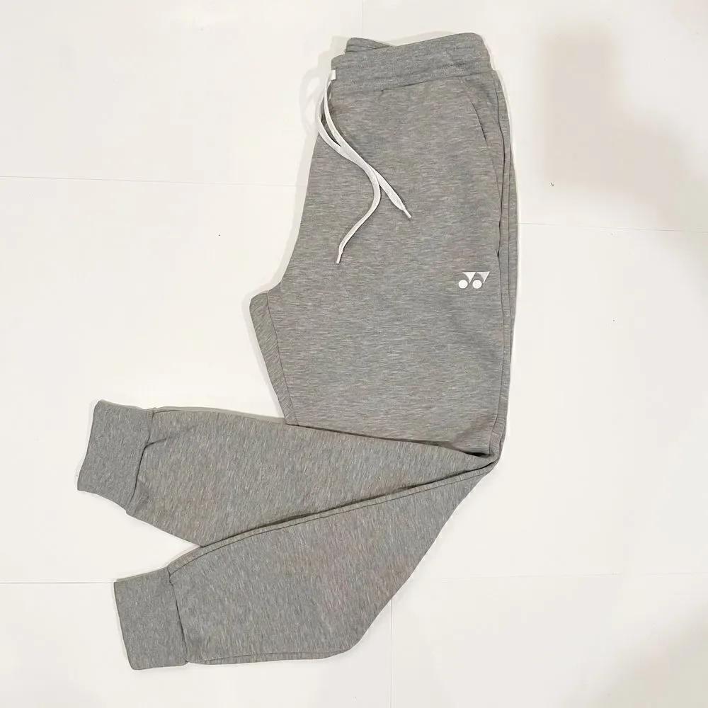 Yonex Sweat Pant Practice Pant Racquet Sport Badminton Tennis Pickelball Grey