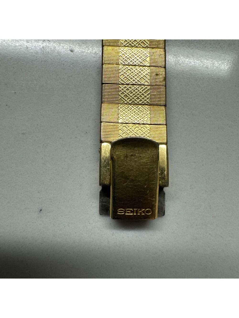 Vintage Seiko Rainbow Watch Woman Manual Wind 18k Gf Works 1104-7020