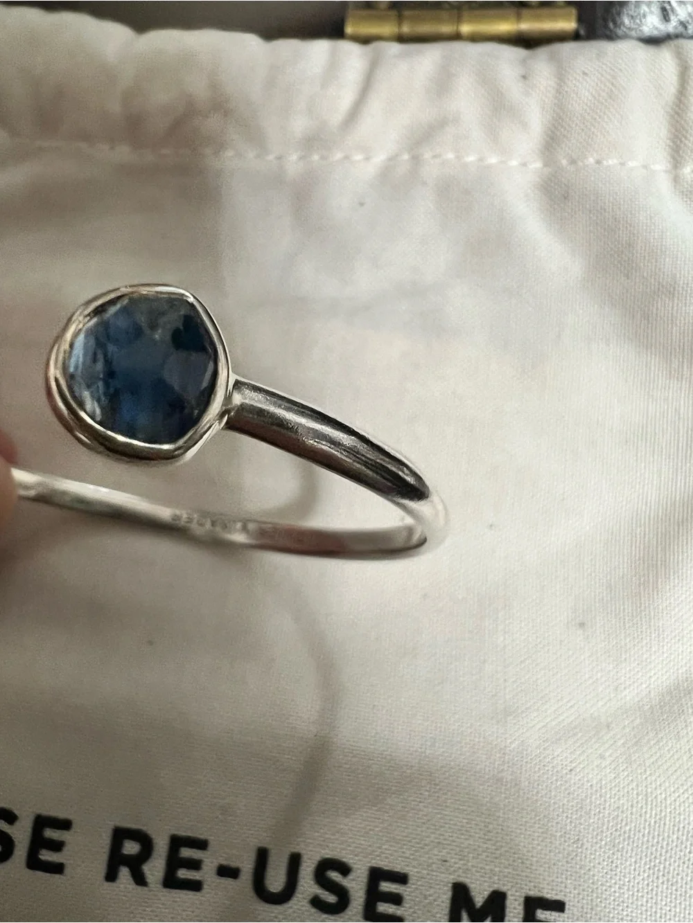 MONICA VINADER polished silver