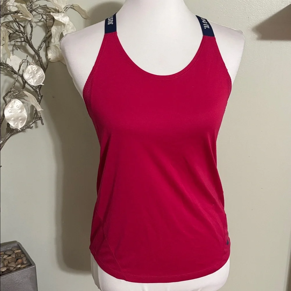 Nike burgundy tank