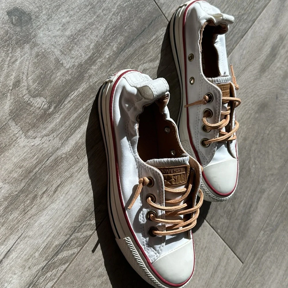 Converse Chuck Taylor All Star Shoreline Slip shoes - biscuit with tan laces