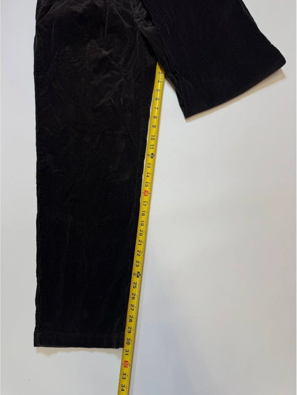 Polo Ralph Lauren Polo Cords Mens 35x32 Brown Corduroy Pleated Pants