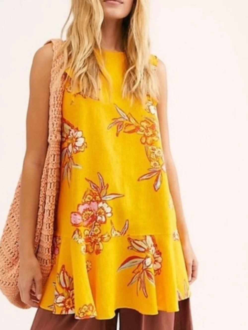 Free People Summer In Tulum Tunic Dress