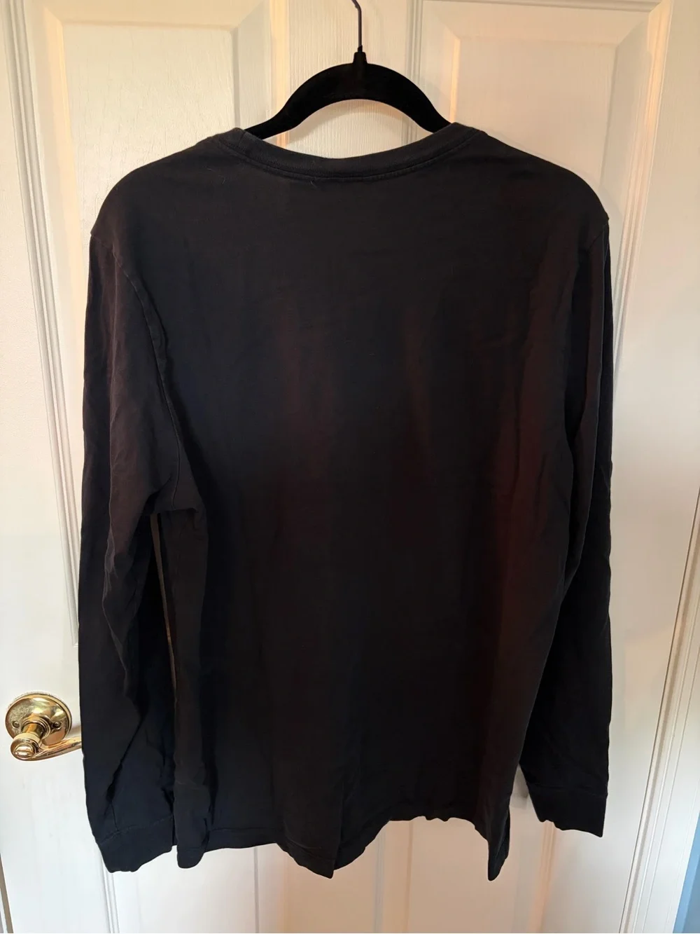 Nike Black T-Shirt with Geometric Lettering
