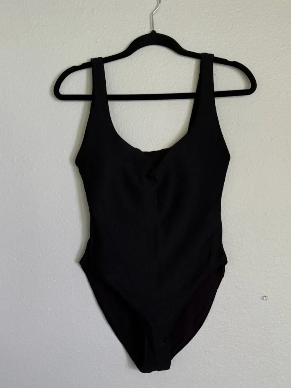 J. Crew Black One-Piece Swimsuit