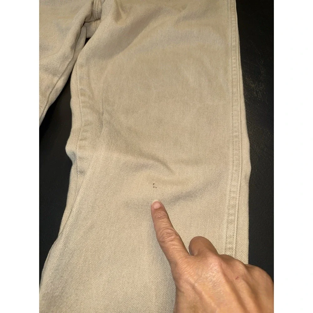 Wrangler Jeans Men 31x36 Cowboy Cut Straight Tan Denim Western Workwear