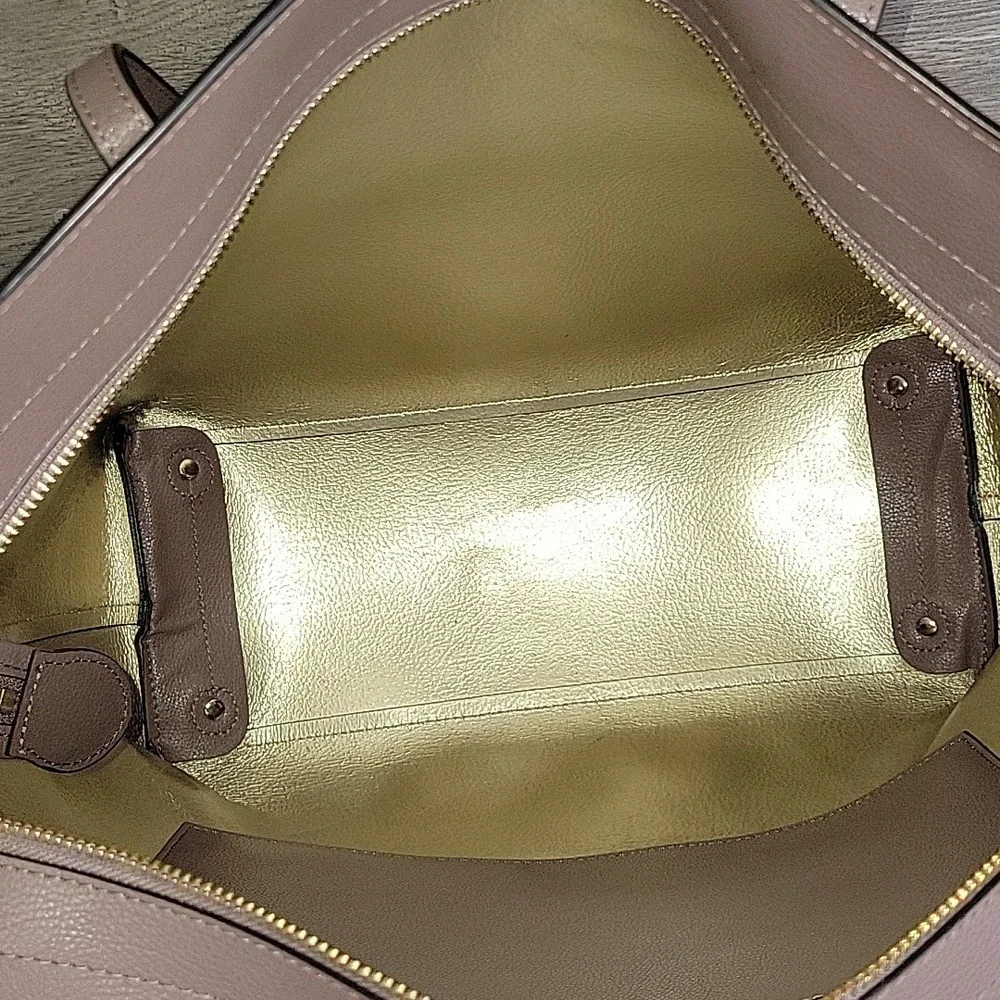Rebecca Minkoff Elegant Brown Leather Tote Bag