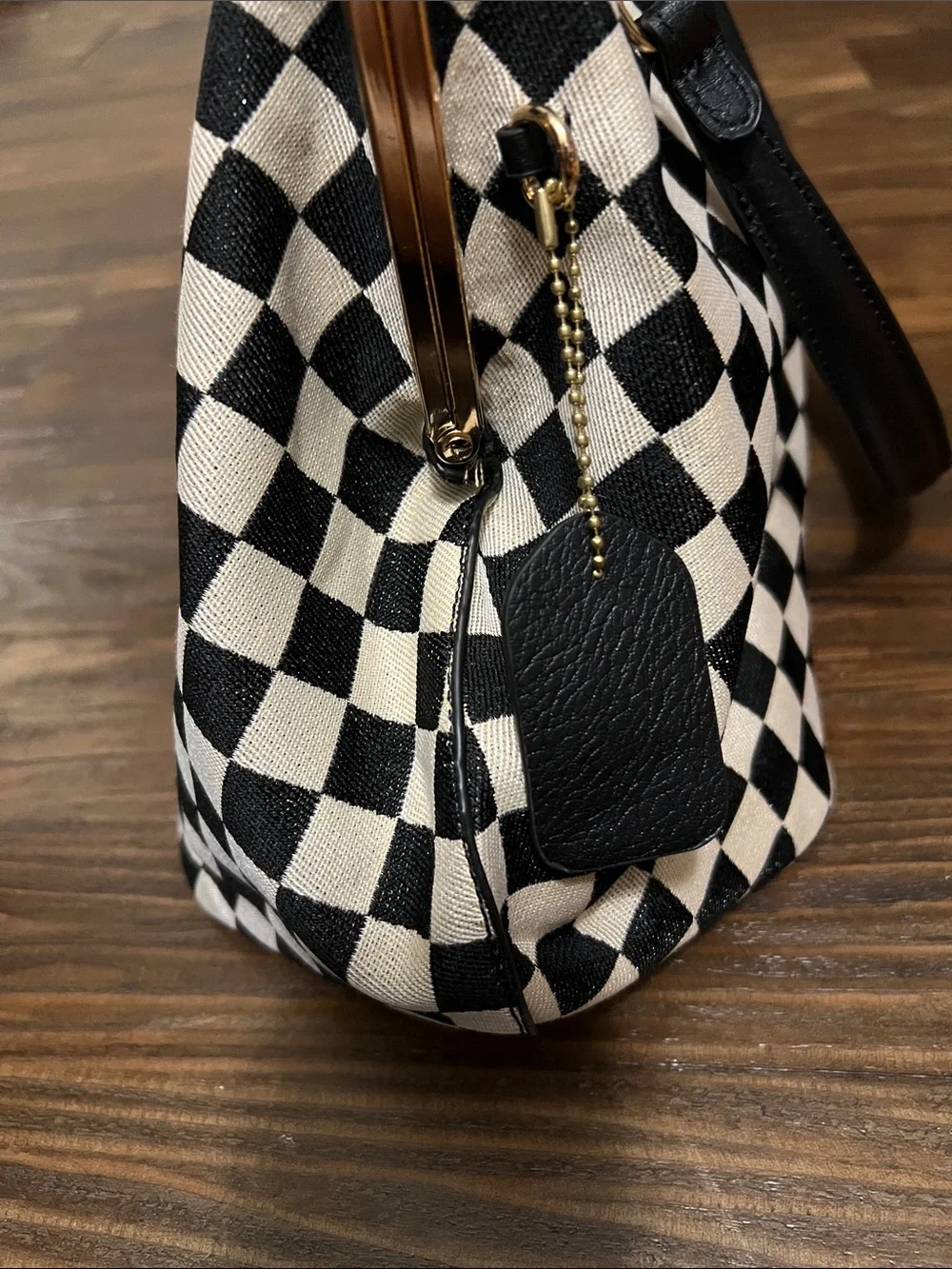 N/A kisslock checkered