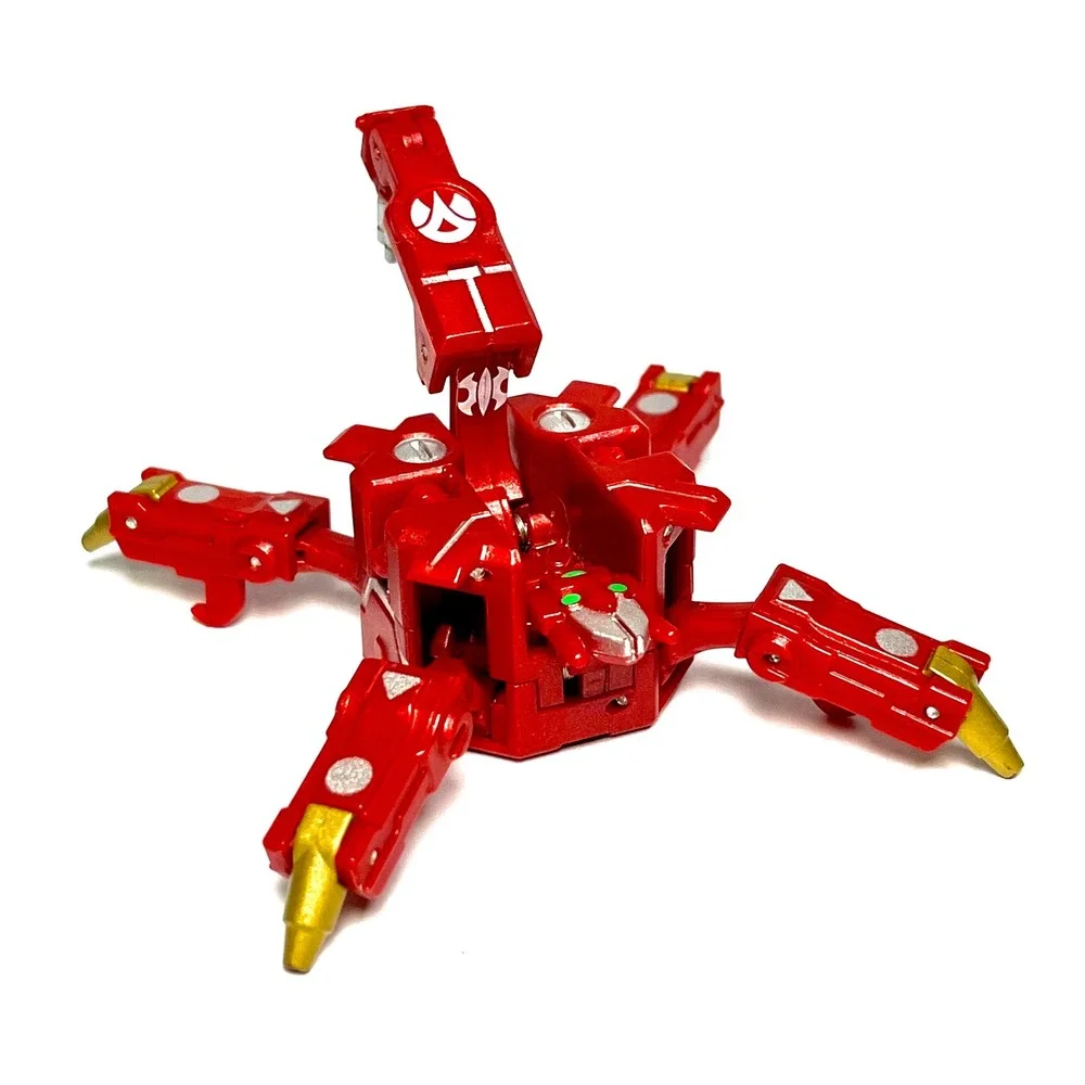 Bakugan New Vestroia Red Pyrus Spyderfencer Trap Maxus Dragonoid Leg Part