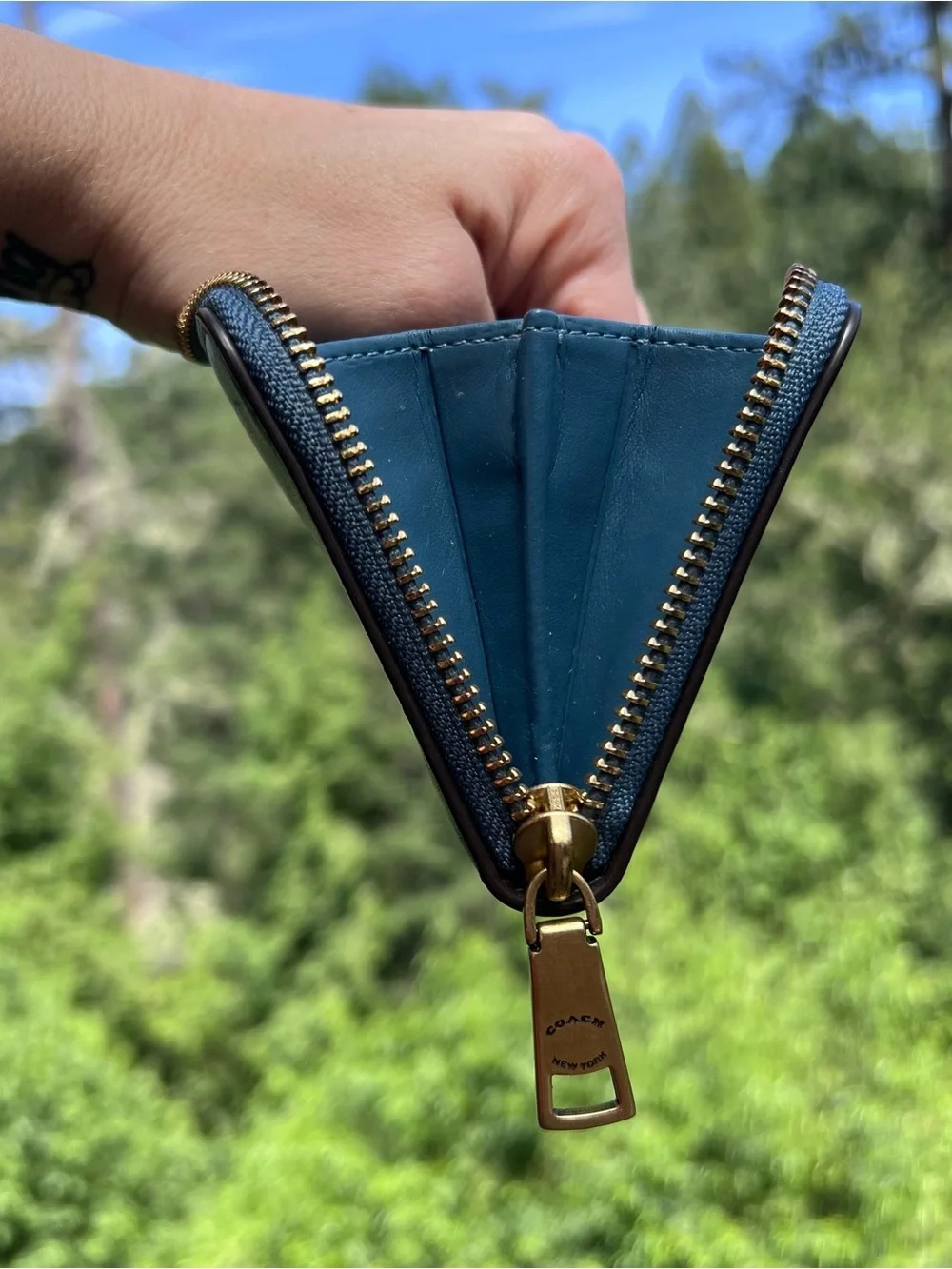 Coach wallet color