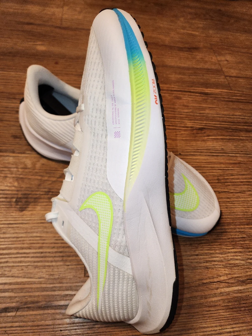 Size 11.5 - Nike Zoom Rival Fly 3 White Running Sneaker