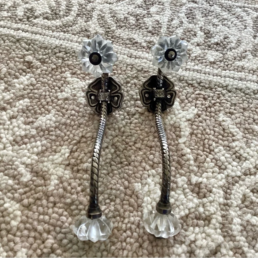 Anthropologie faceted glass set