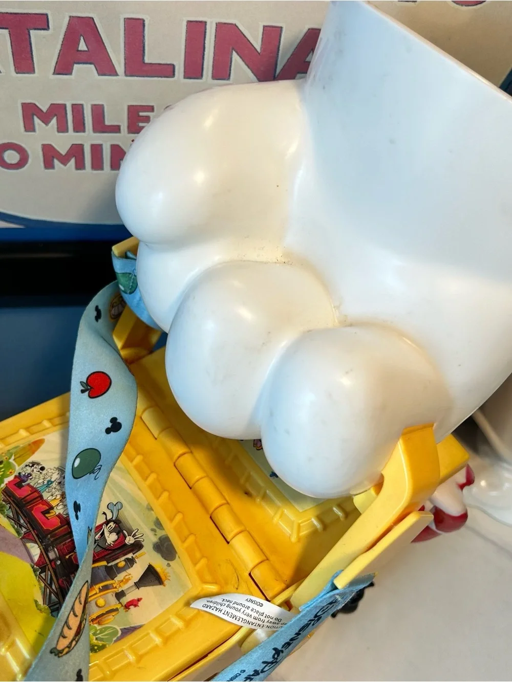 Disney picnic popcorn basket