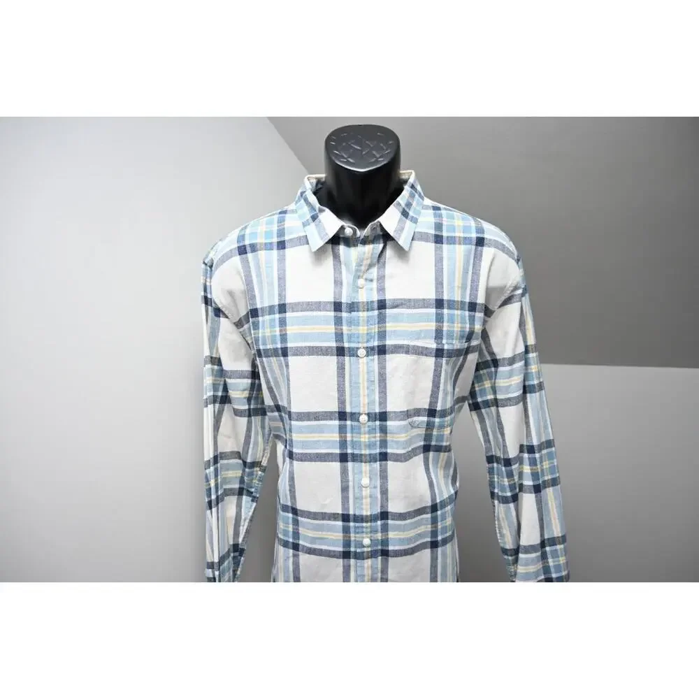 J Crew Dress Shirt‎ Casual Plaid Long Sleeve Button Up Mens Size XL