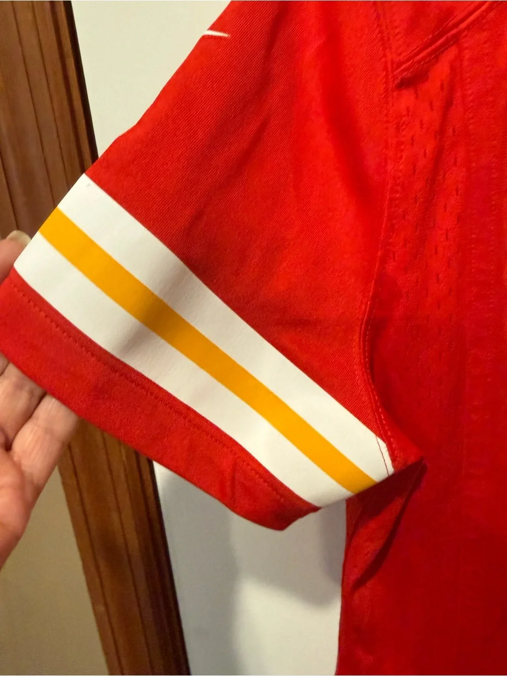 Nike Kansas City Chiefs #15 Red Football Jersey