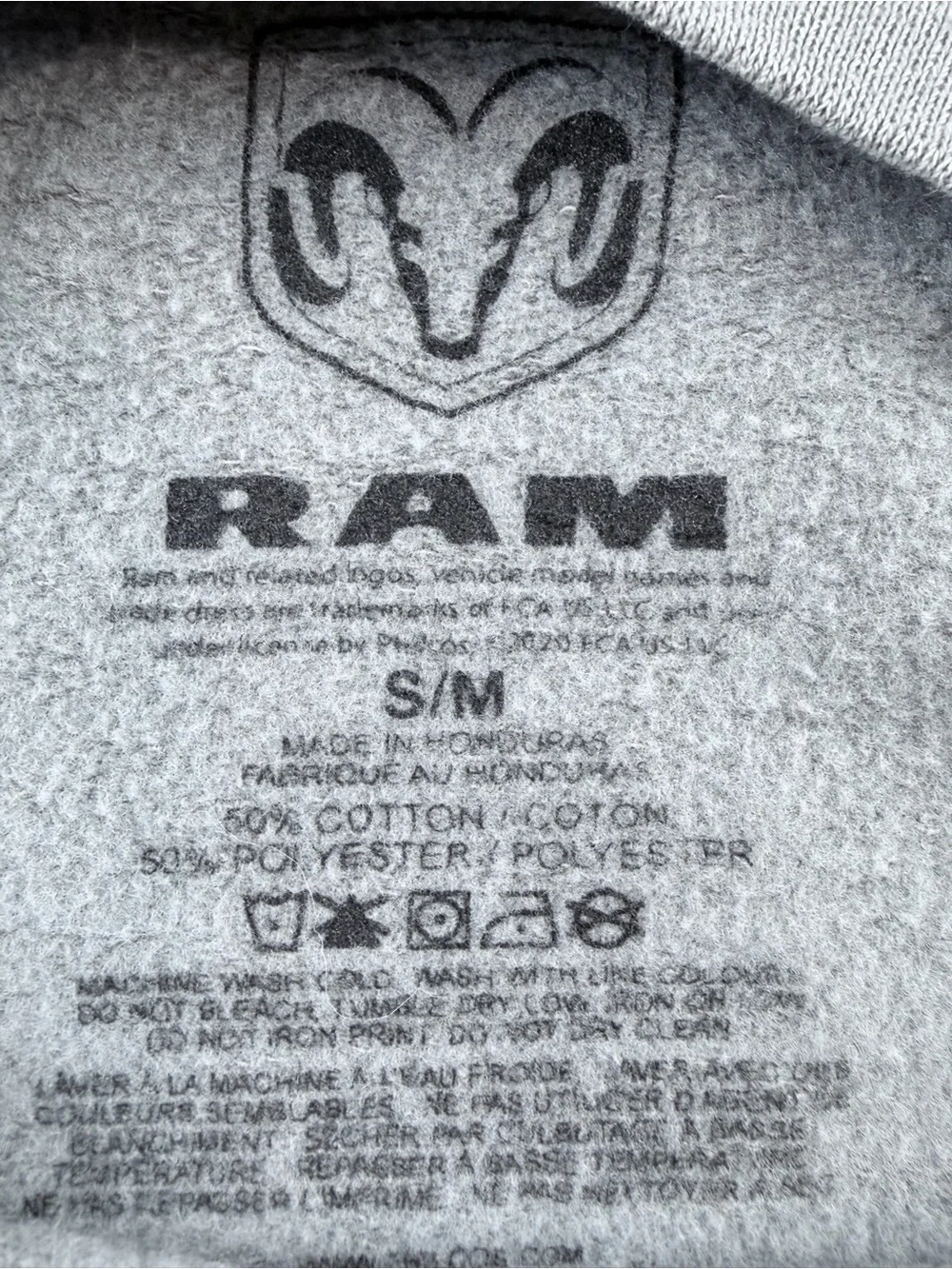 N/A gray crewneck