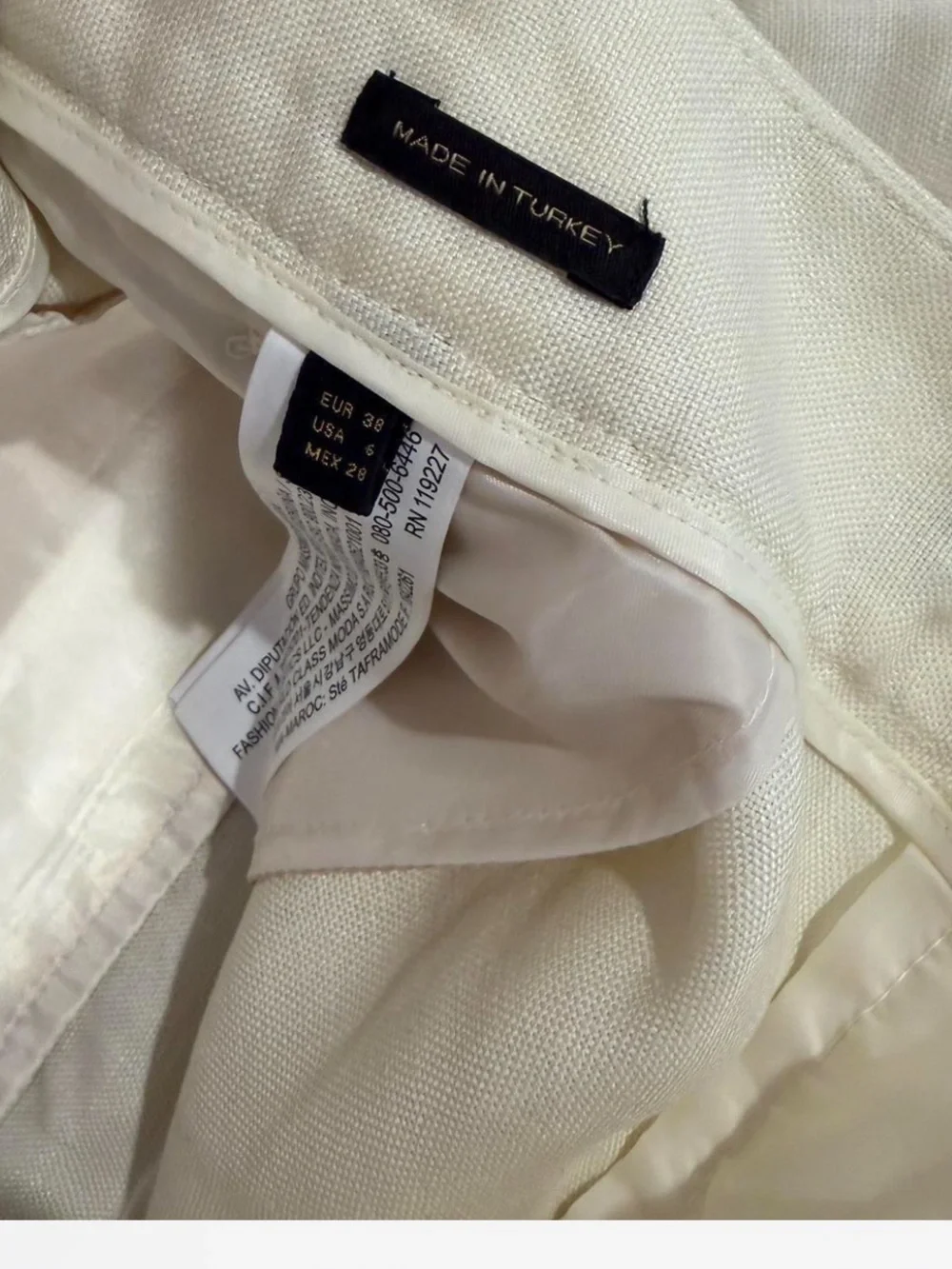 Massimo Dutti clean cream