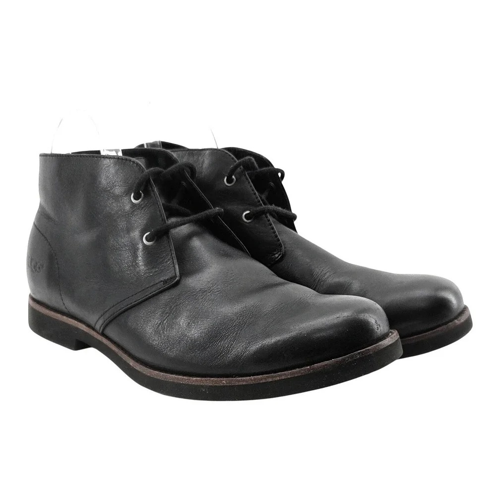 UGG Men's Dagmann Chukka Black Boots‎ - Size 11.5