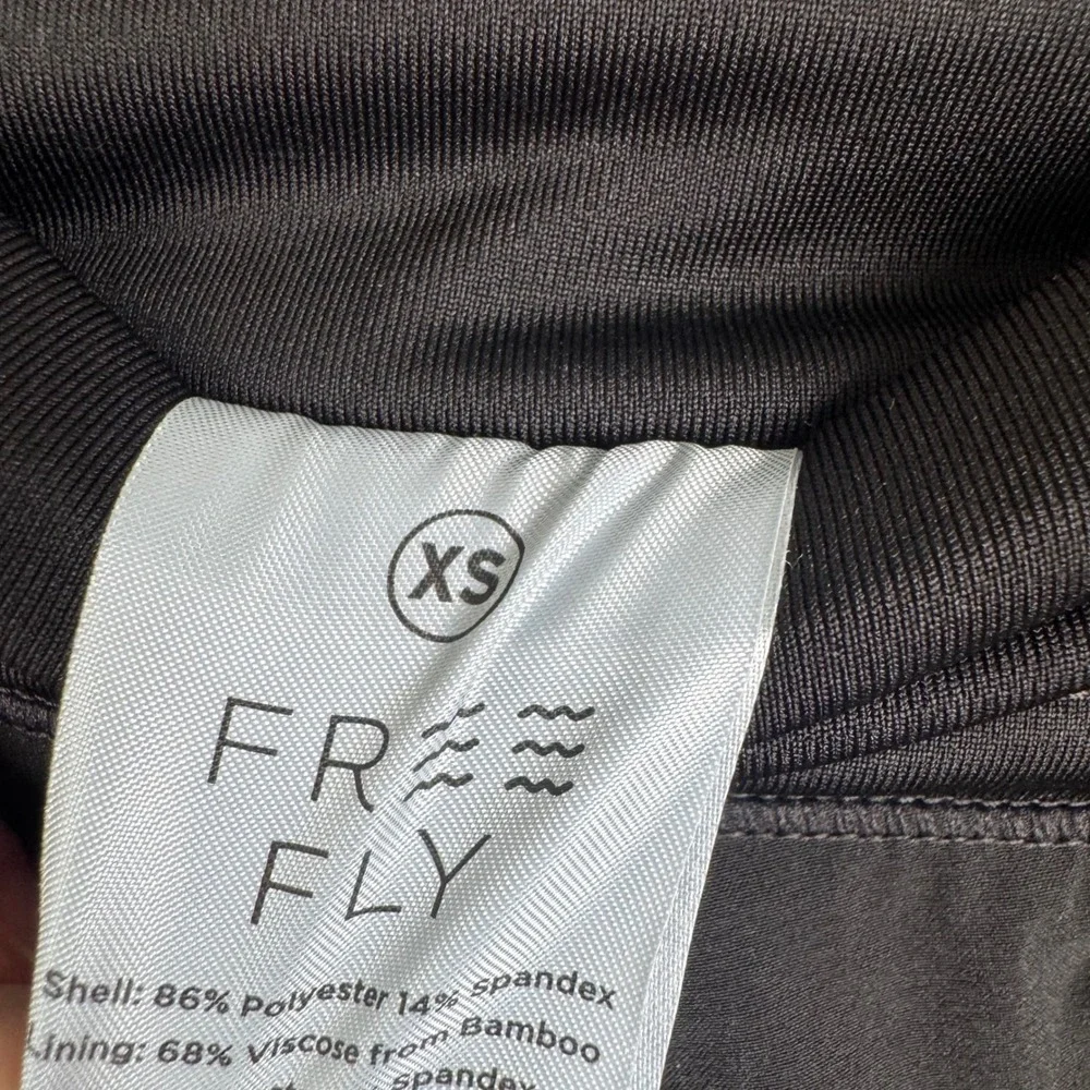 Free Fly Apparel design black viscose