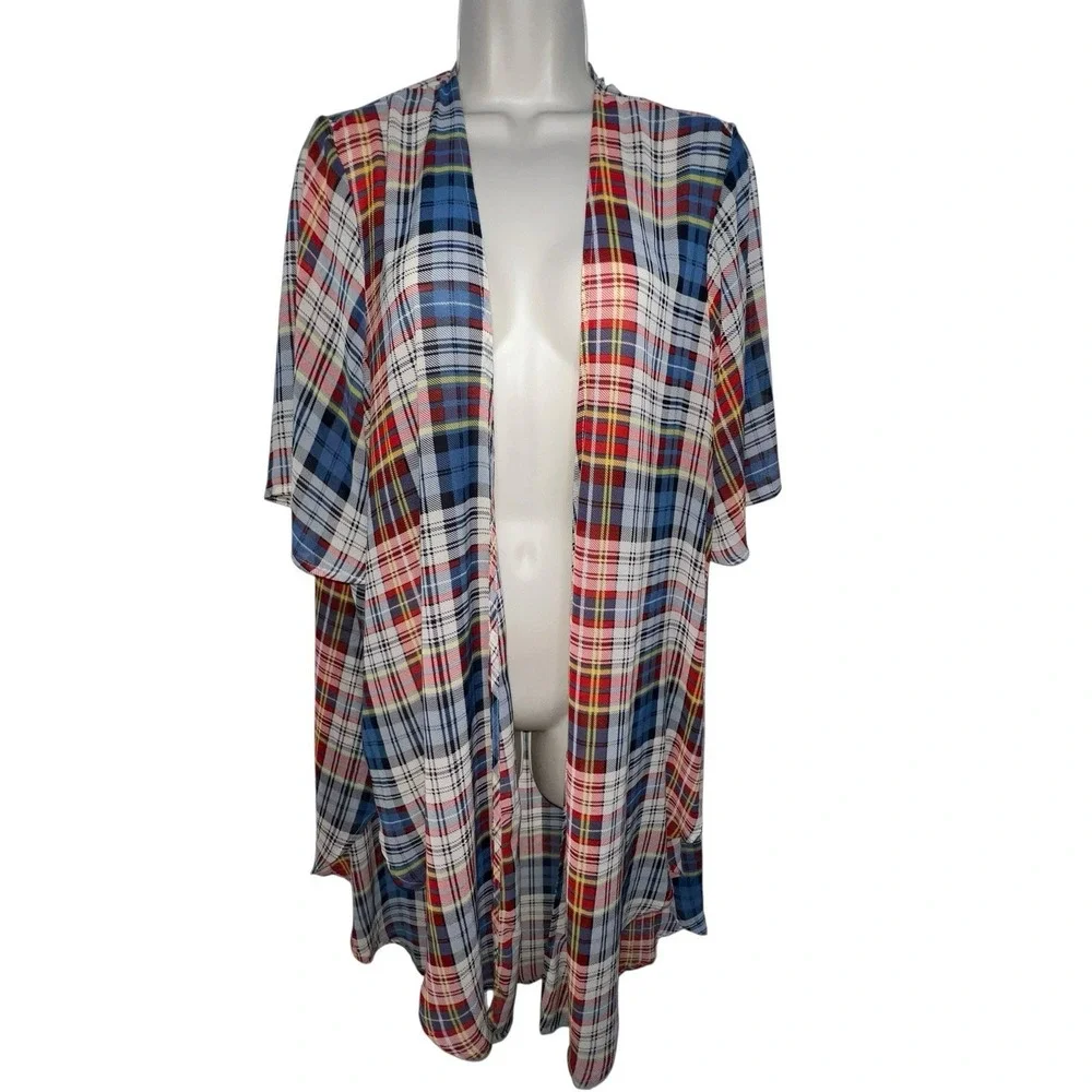 torrid sheer plaid