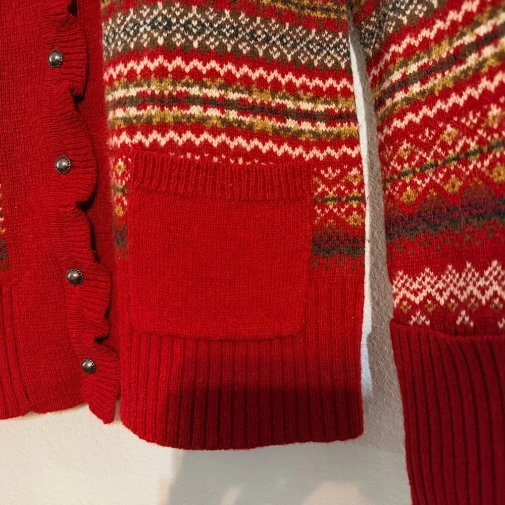 Eddie Bauer blend silver lambswool