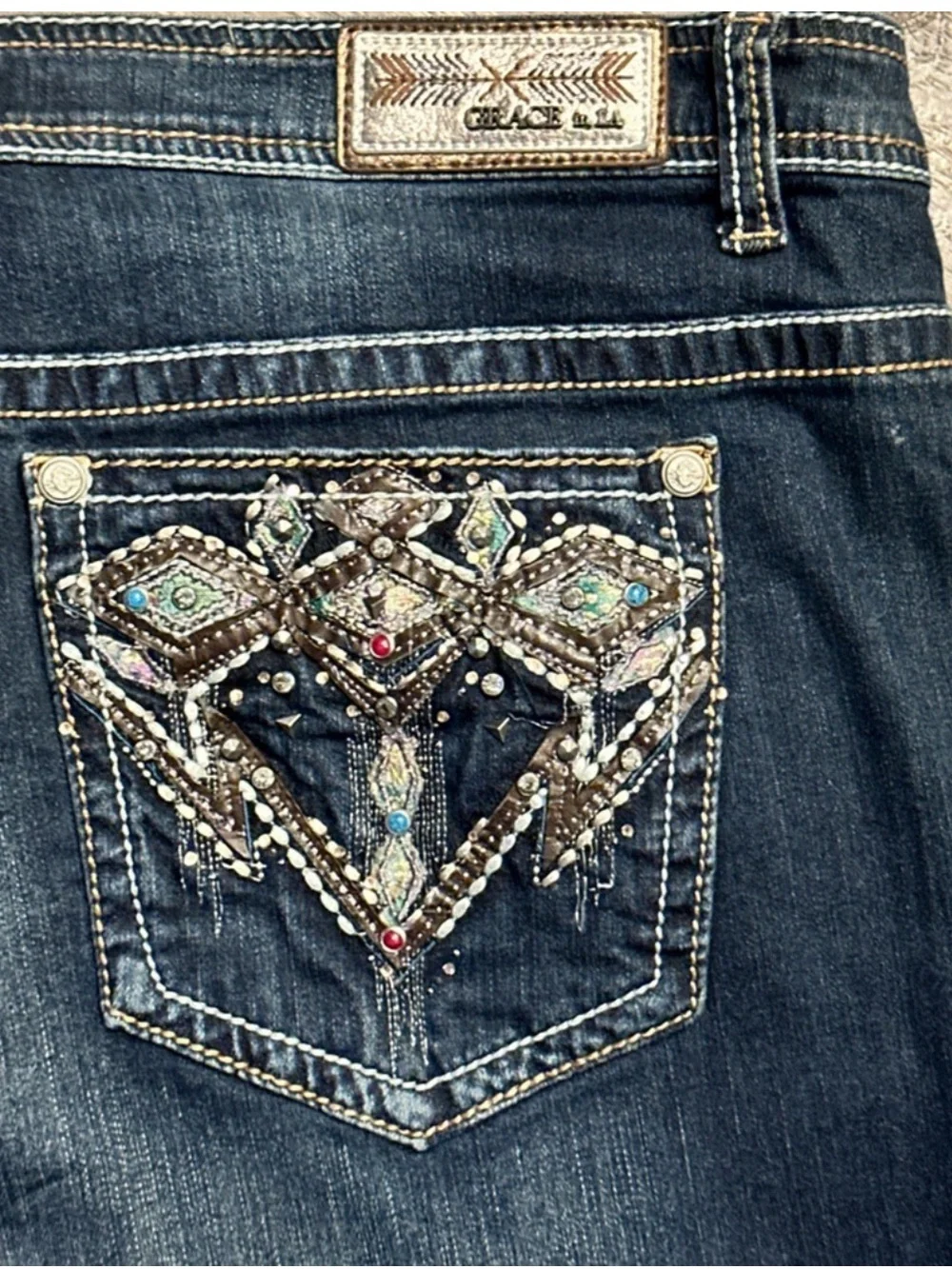 Grace. #denimlover back wash