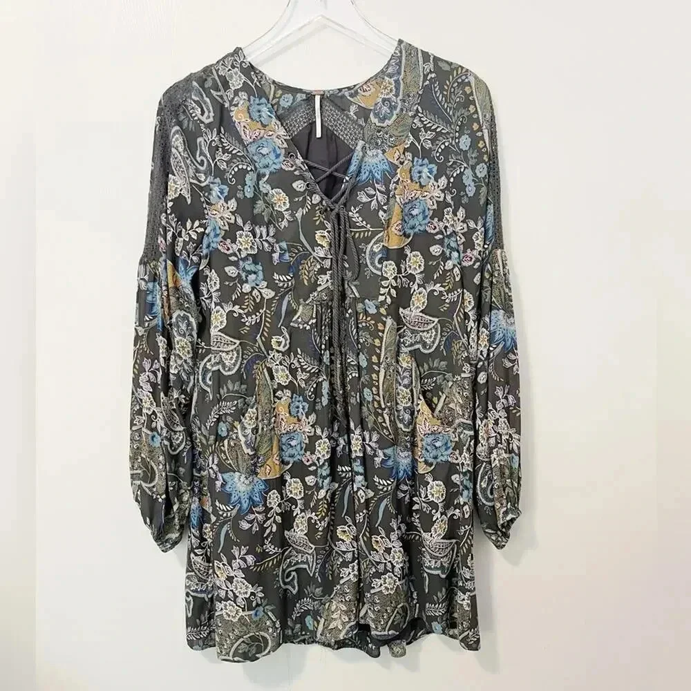 Free People paisley printed