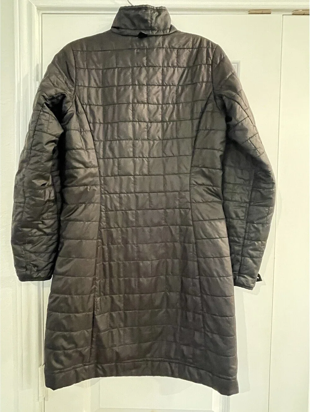 Patagonia Womens Nano Puff Parka Jacket Black Quilted Insulated Coat STY26870