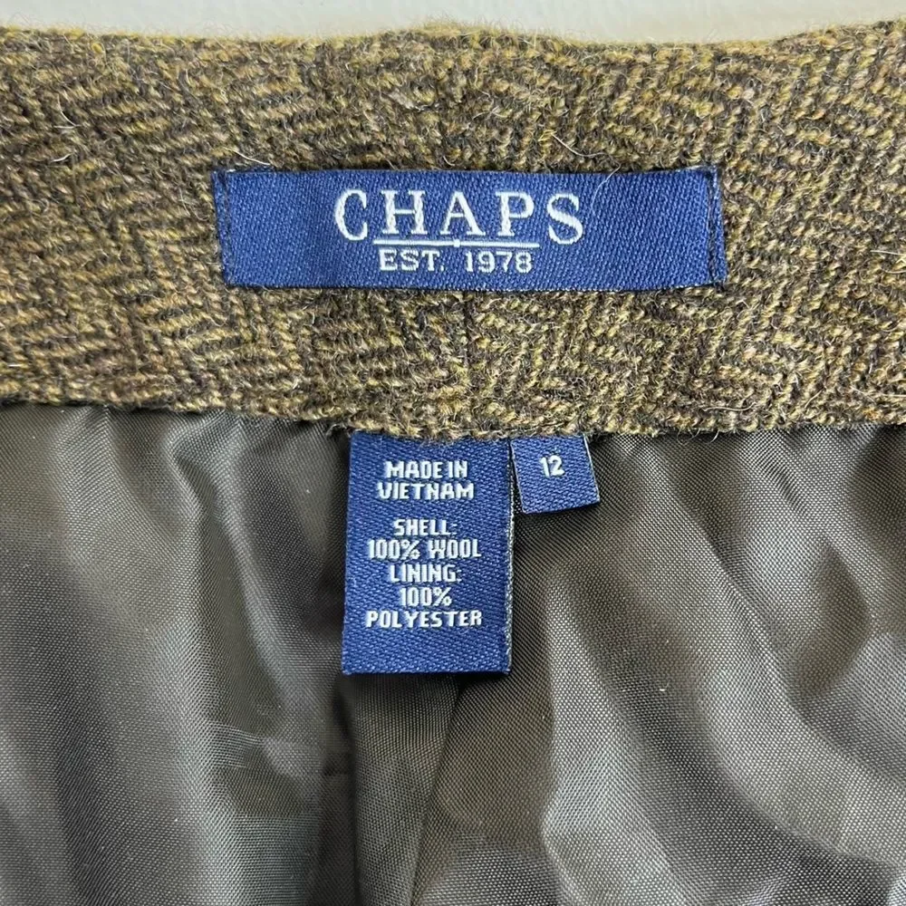 Chaps 100% wool