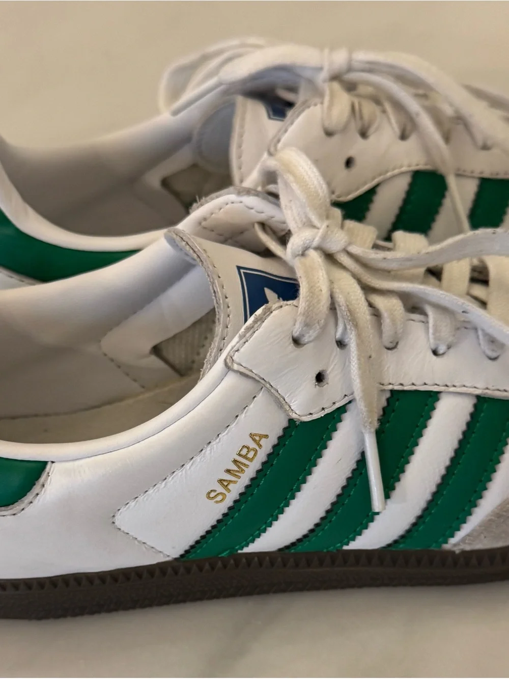 adidas leather sambas
