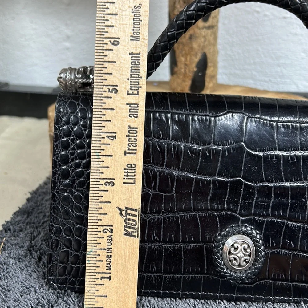 Brighton black leather