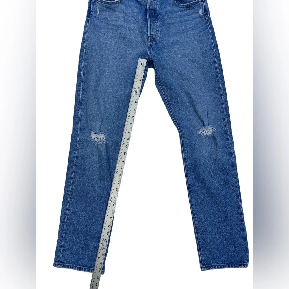 Levi's 501 Straight Leg Blue Jeans size 29