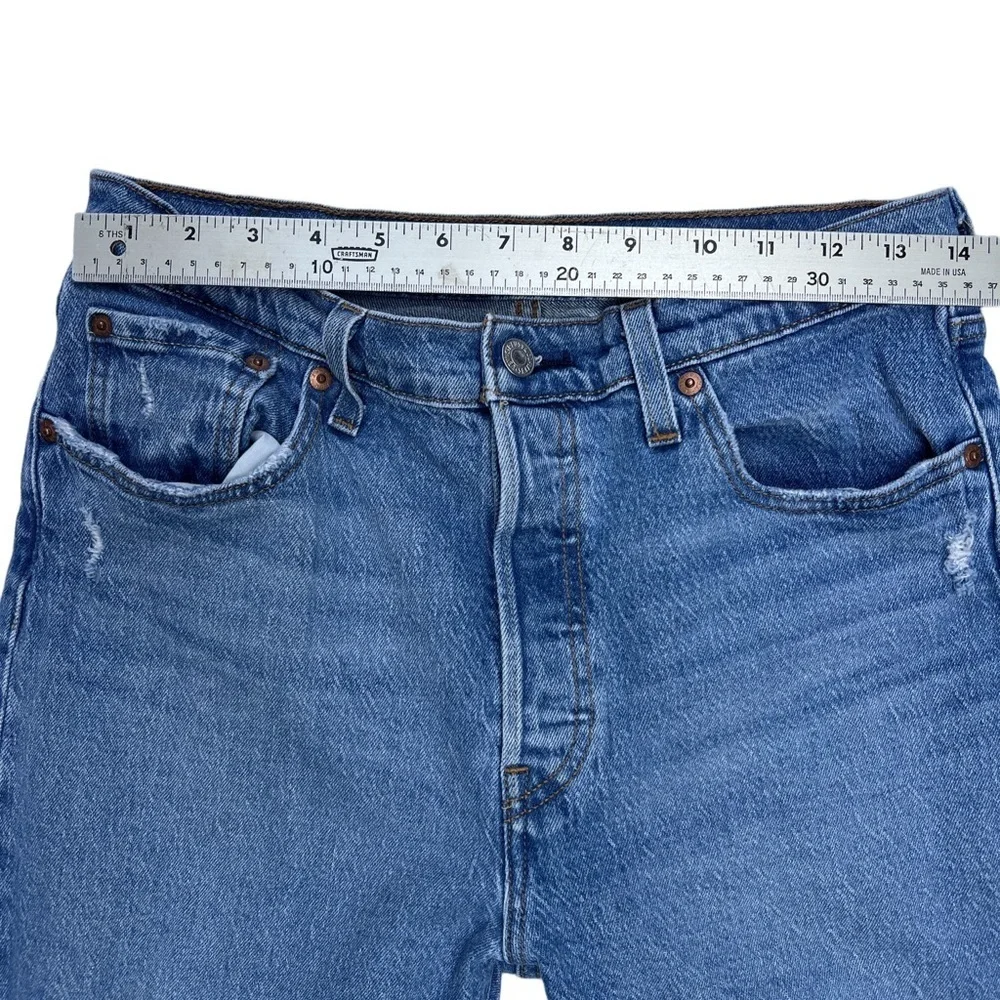 Levi's 501 Straight Leg Blue Jeans size 29