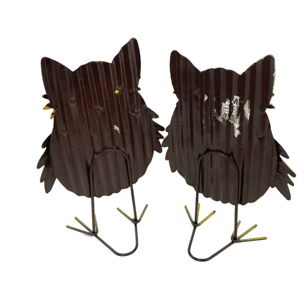 N/A metal owl