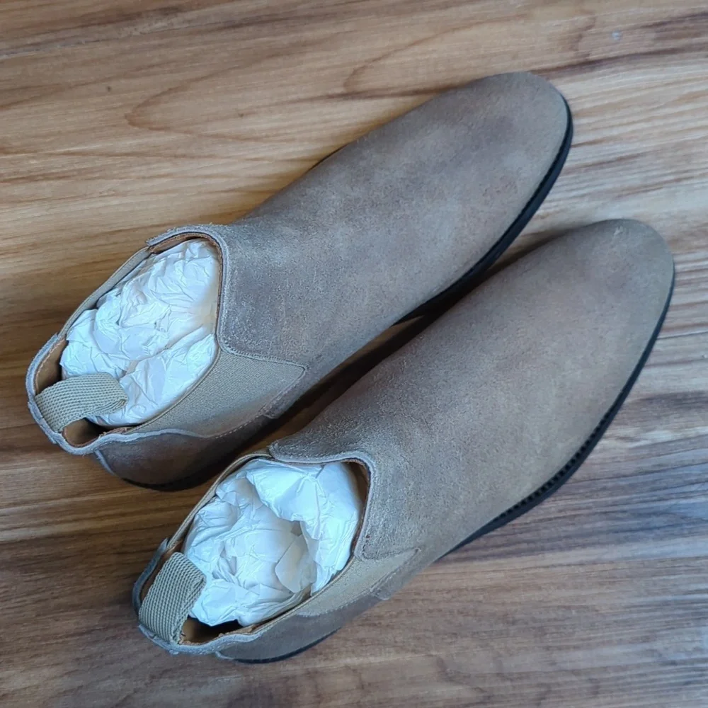 Taft The Drake Boot Gaucho Women's Tan Chelsea‎ Boot New In Box Size 9