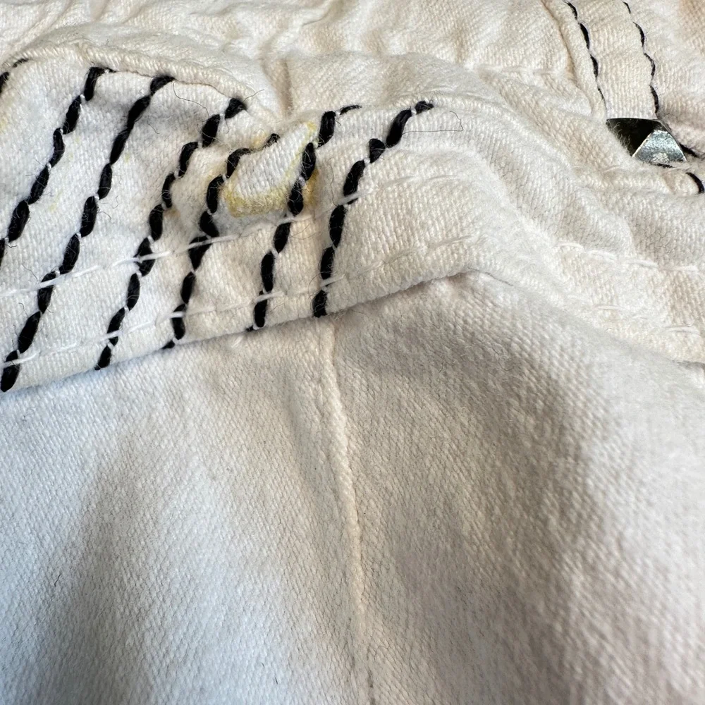 Chemiotto white denim