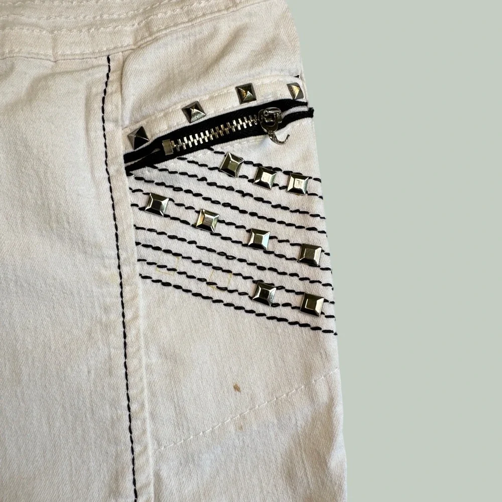 Chemiotto white denim