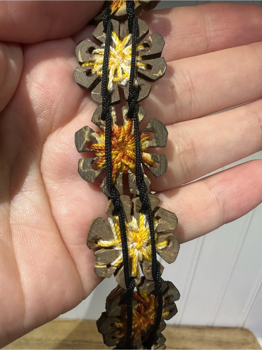 N/A braided leather